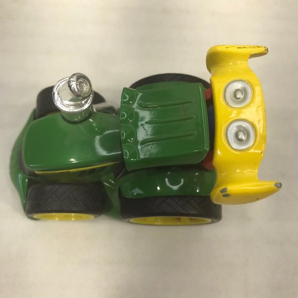 John Deere Toys Lot Of 3 John Deere Tractors Preowned Large One